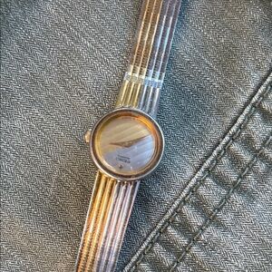 Vintage Concord Watch with Gold and Silver Tones